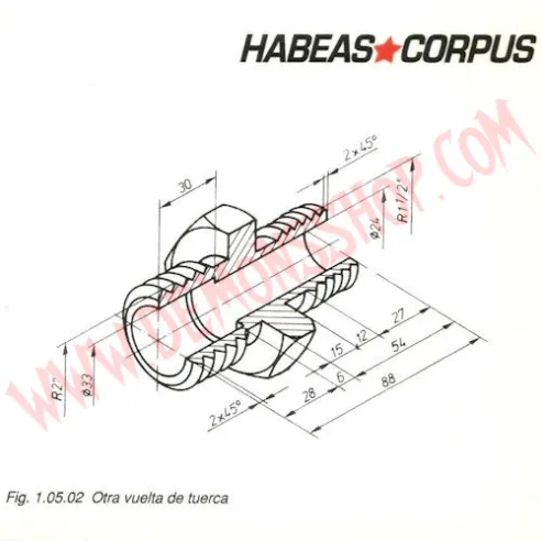 Vinilo LP Habeas Corpus – Otra vuelta de tuerca