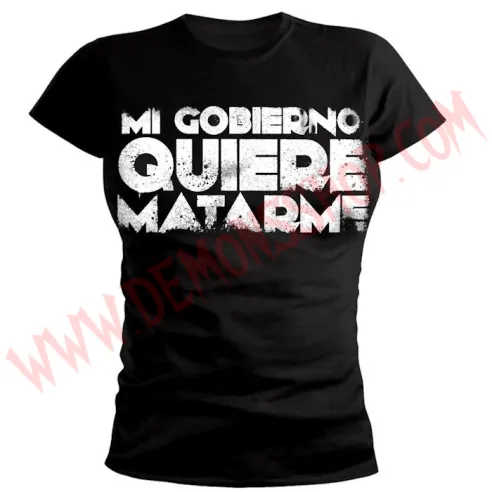 Camiseta Chica MC Evaristo Paramos