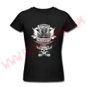 Camiseta Chica MC Alas Demons Records