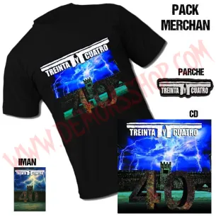 Pack Merchan + CD T-TreintayCuatro - 40