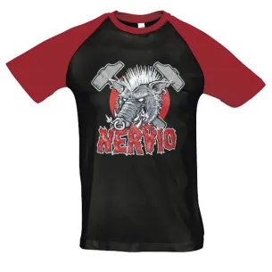 Camiseta Raglan MC Nervio (Roja)