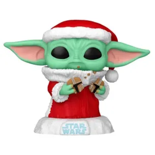 Funko Star Wars Grogu with Christmas Cookie 2