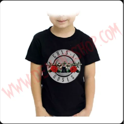 Camiseta Niño Guns & Roses