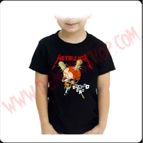 Camiseta Niño Metallica