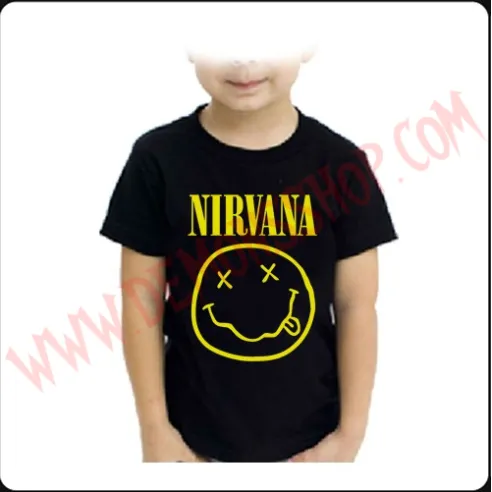 Camiseta Niño Nirvana