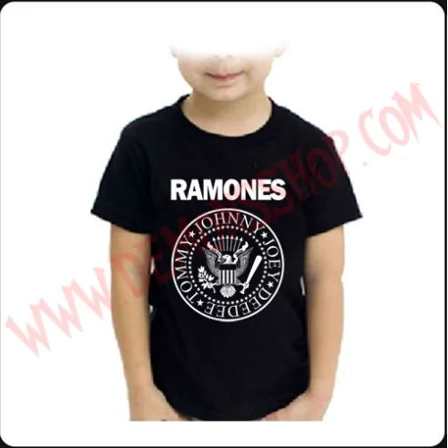 Camiseta Niño Ramones