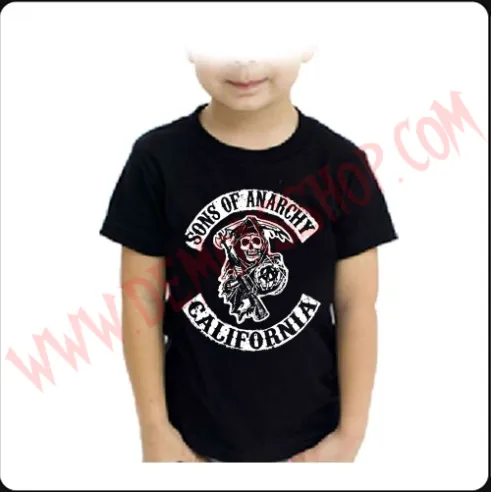 Camiseta Niño Sons of Anarchy