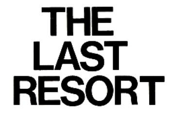 The Last Resort